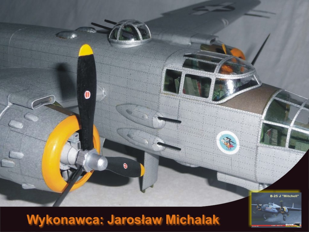 Nr. 51 Samolot B25 J "Mitchell" Wydawnictwo Orlik